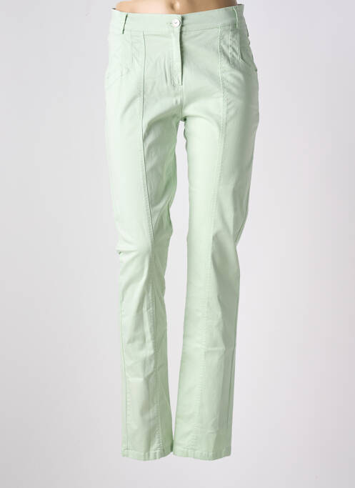 Pantalon slim verde IMPULSION femeie