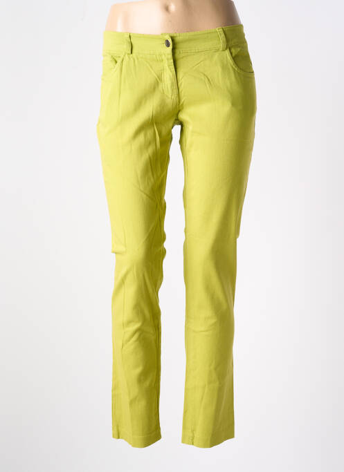 Pantalon slim verde LA FEE MARABOUTEE femeie