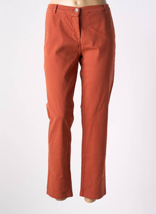 Pantalon chino portocaliu LA FEE MARABOUTEE femeie