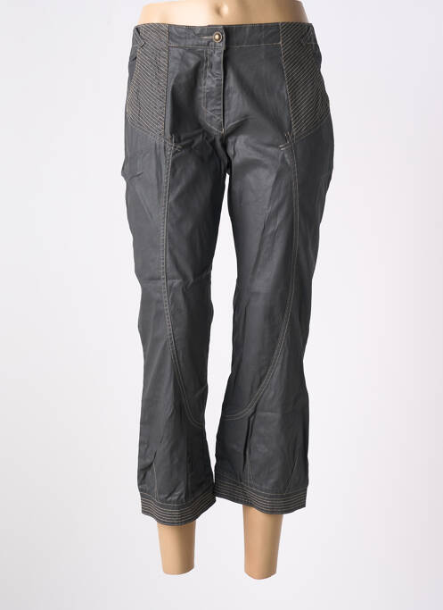 Pantalon trei sferturi gri AVENTURES DES TOILES femeie