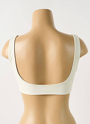 Sutien de costum de baie bretele elastice sutiene bej INES DUHARD X BALIBREEZE femeie