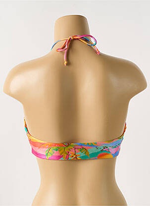 Sutien de costum de baie top triunghiuri top triunghiuri portocalie BANANA MOON femeie