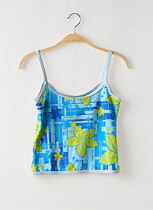 Top țesătură jersey bretele subțiri albastru RIP CURL femeie