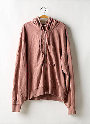 Jachete casual guler rotund roz NUBLADA femeie