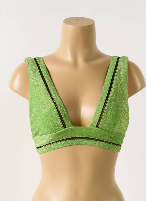 Sutien de costum de baie verde LES CANEBIERS femeie