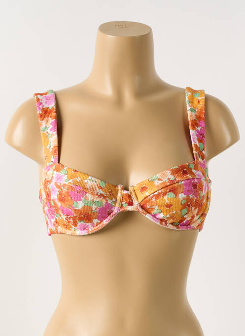 Sutien de costum de baie portocaliu ROBIN femeie