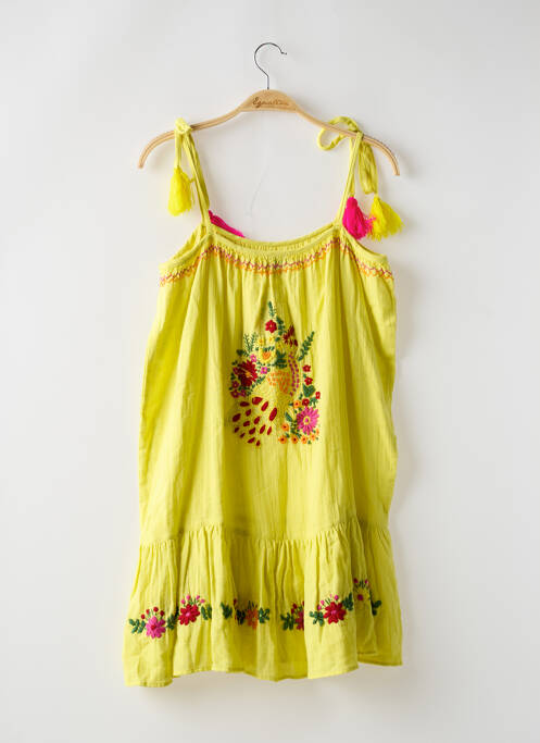 Rochie scurtă galben WILD femeie