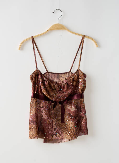 Top roșu SANS MARQUE femeie