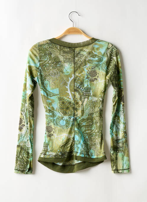 Top verde ICI ET MAINTENANT femeie