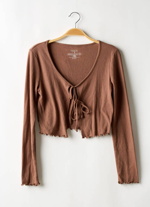 Bolero maro SOCIETY femeie