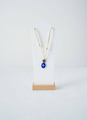 Colier albastru SANS MARQUE femeie