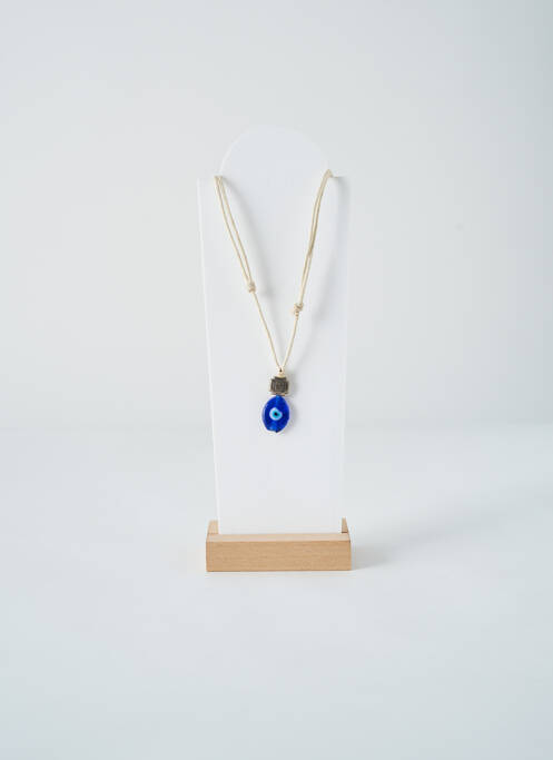 Colier albastru SANS MARQUE femeie