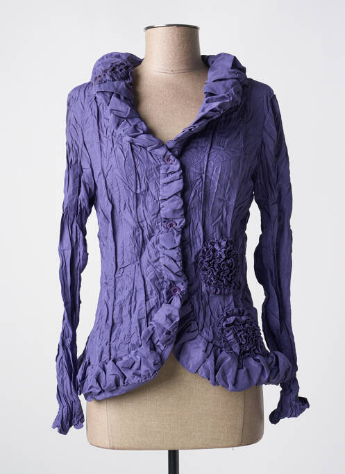 Jachete casual violet L33 femeie