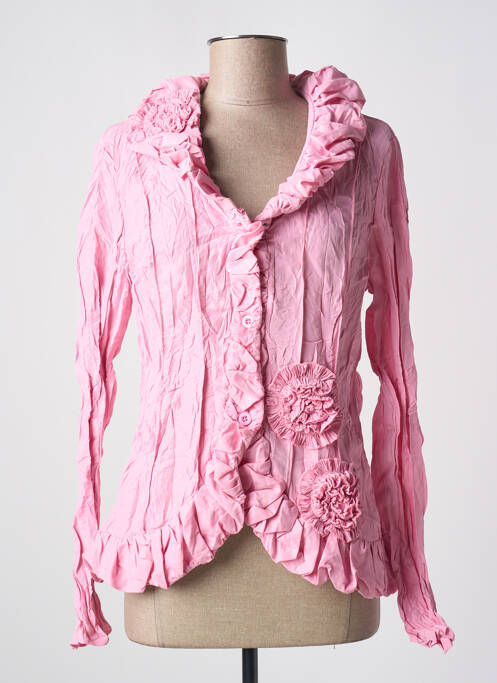 Jachete casual roz L33 femeie