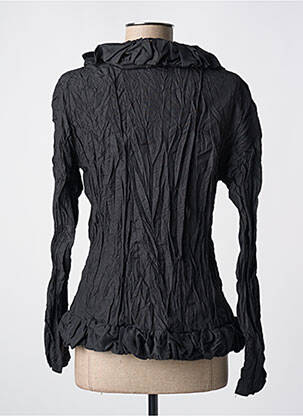 Jachete casual buzunare negru L33 femeie