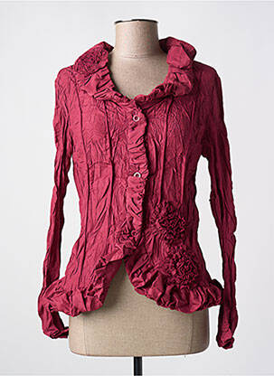 Jachete casual roșu L33 femeie