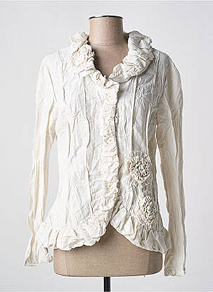 Jachete casual bej L33 femeie