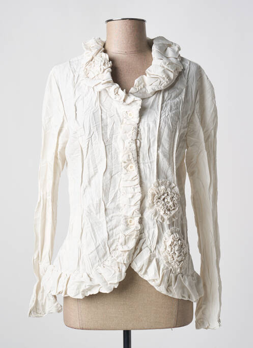 Jachete casual bej L33 femeie