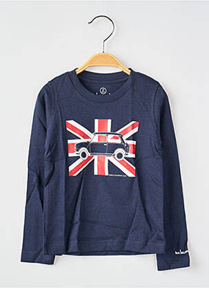 Tricou albastru MA LOCOMOTION băiat