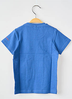 Tricou croială dreaptă mâneci scurte albastru MA LOCOMOTION băiat