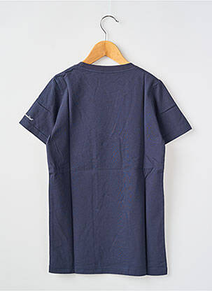 Tricou croială dreaptă mâneci scurte albastru MA LOCOMOTION băiat