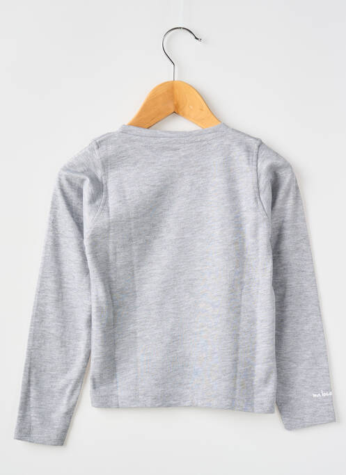 Tricou gri MA LOCOMOTION băiat