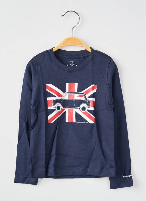 Tricou albastru MA LOCOMOTION băiat