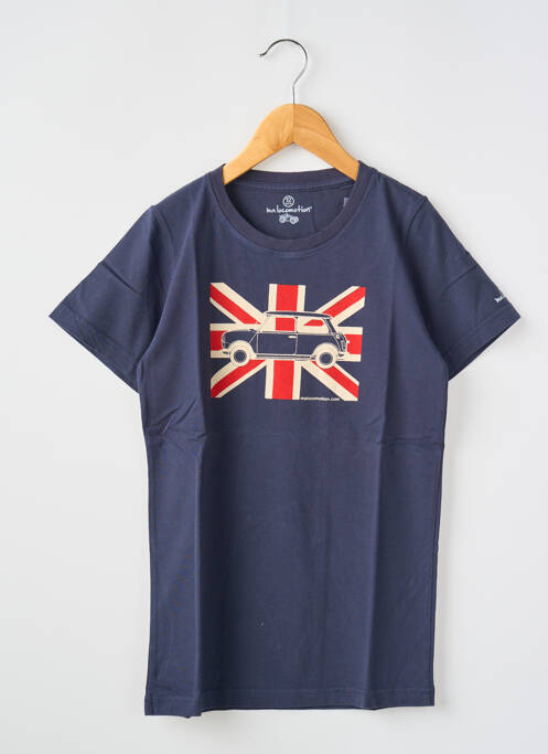 Tricou albastru MA LOCOMOTION băiat