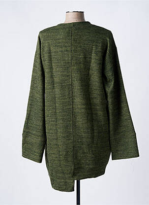 Pulover guler rotund mâneci lungi verde GERSHON BRAM femeie
