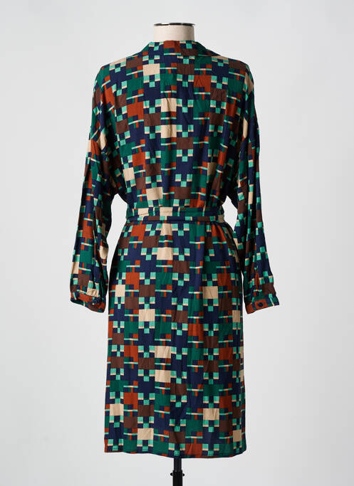 Rochie midi verde NICE THINGS femeie