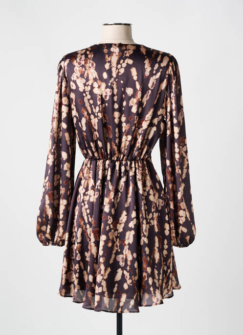 Rochie scurtă maro CIVICO 1 femeie