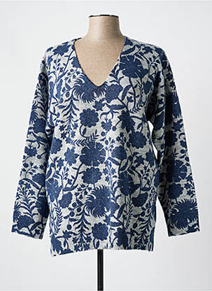 Pulover albastru NICE THINGS femeie