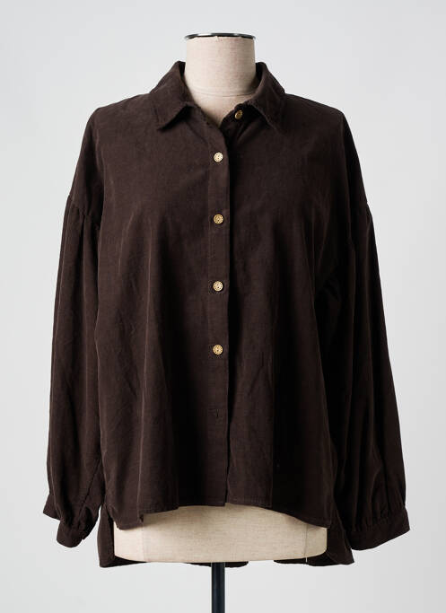 Cămașă maro WIYA femeie