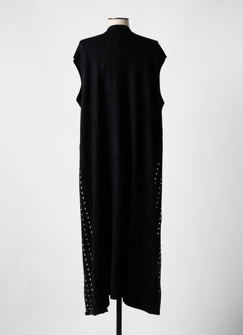 Vestă fără mâneci negru MAT. femeie