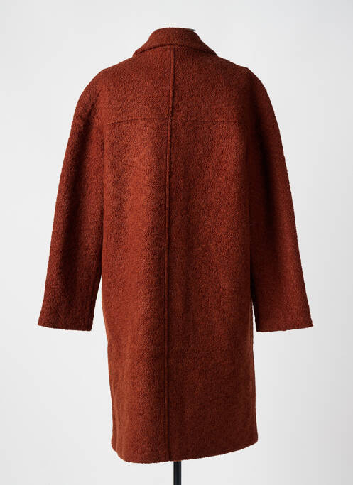 Palton lung maro NICE THINGS femeie