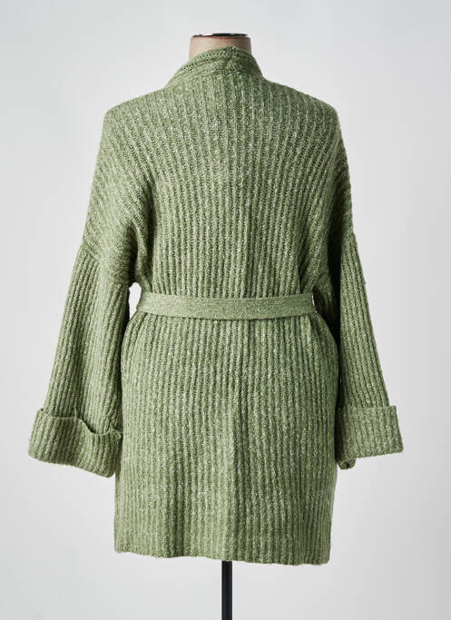 Vestă cu mâneci lungi verde YESTA femeie