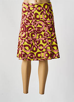 Fustă midi roșu ZILCH femeie