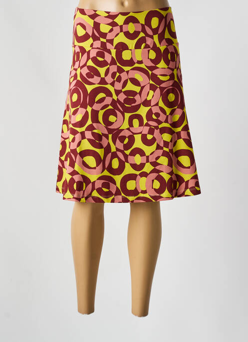 Fustă midi roșu ZILCH femeie