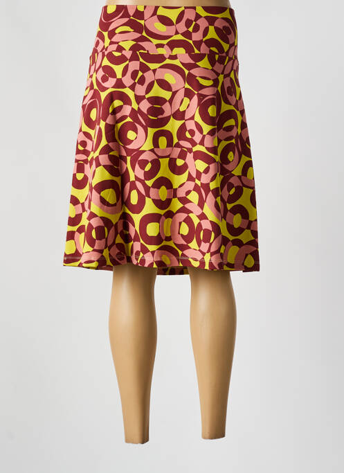 Fustă midi roșu ZILCH femeie