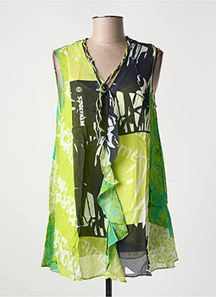 Tunică fără mâneci verde SPORTALM femeie