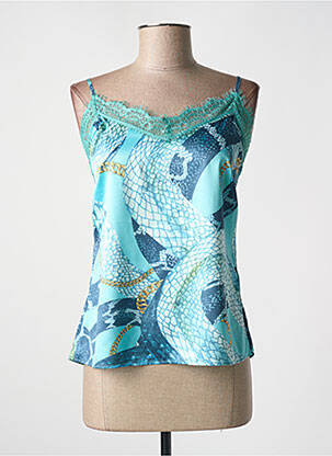 Top albastru FRACOMINA femeie