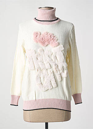 Pulover roz TRICOT CHIC femeie