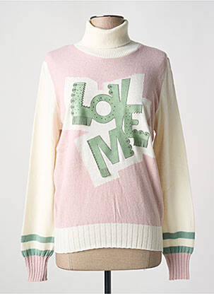 Pulover roz TRICOT CHIC femeie