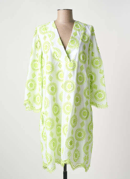 Rochie midi alb VALERIE KHALFON femeie