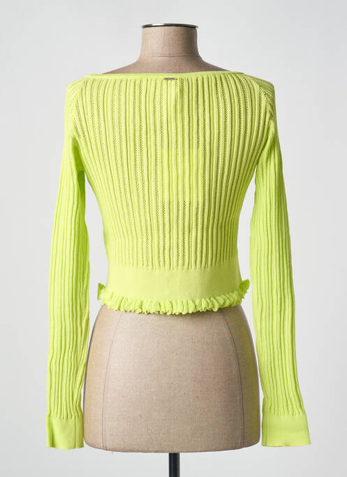 Vestă cu mâneci lungi galben FRACOMINA femeie