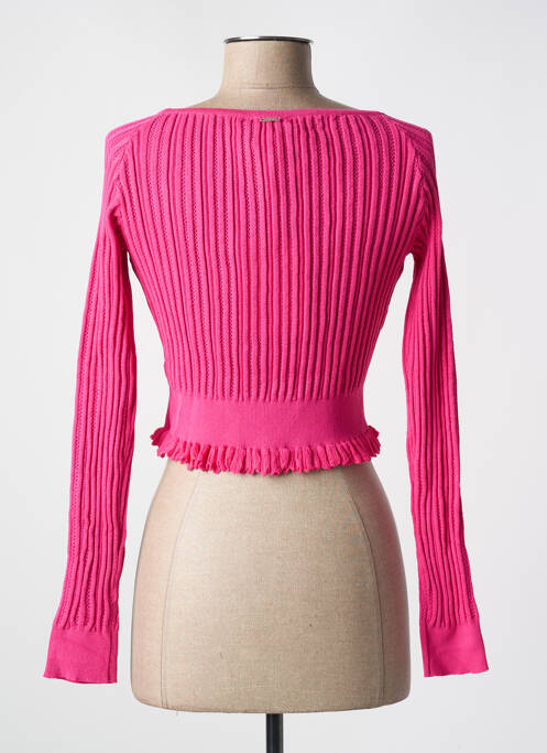 Vestă cu mâneci lungi roz FRACOMINA femeie