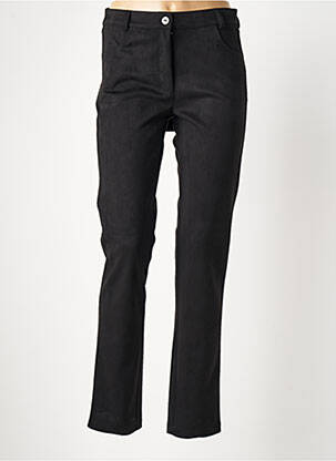 Pantalon slim negru TRICOT CHIC femeie