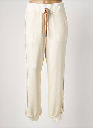 Trening bej TRICOT CHIC femeie