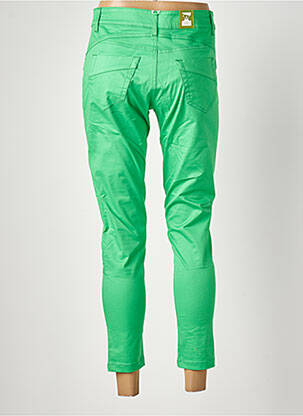 Pantalon 7/8 elasticitate mărime normală verde MADEMOISELLE SANS GÊNE femeie