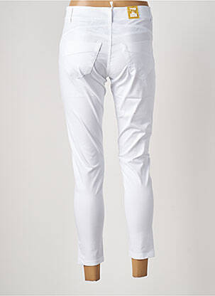 Pantalon 7/8 elasticitate mărime normală alb MADEMOISELLE SANS GÊNE femeie